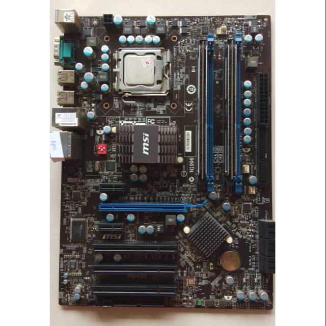 MSI ms7519 ver2.1 P43-C51 LGA 775 DDR3 + Ram 4GB + Proce Q9550