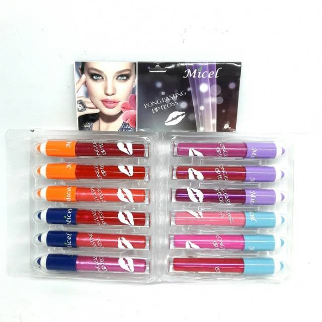 LIP GLOS MICEL LONG'LASTING isi.12