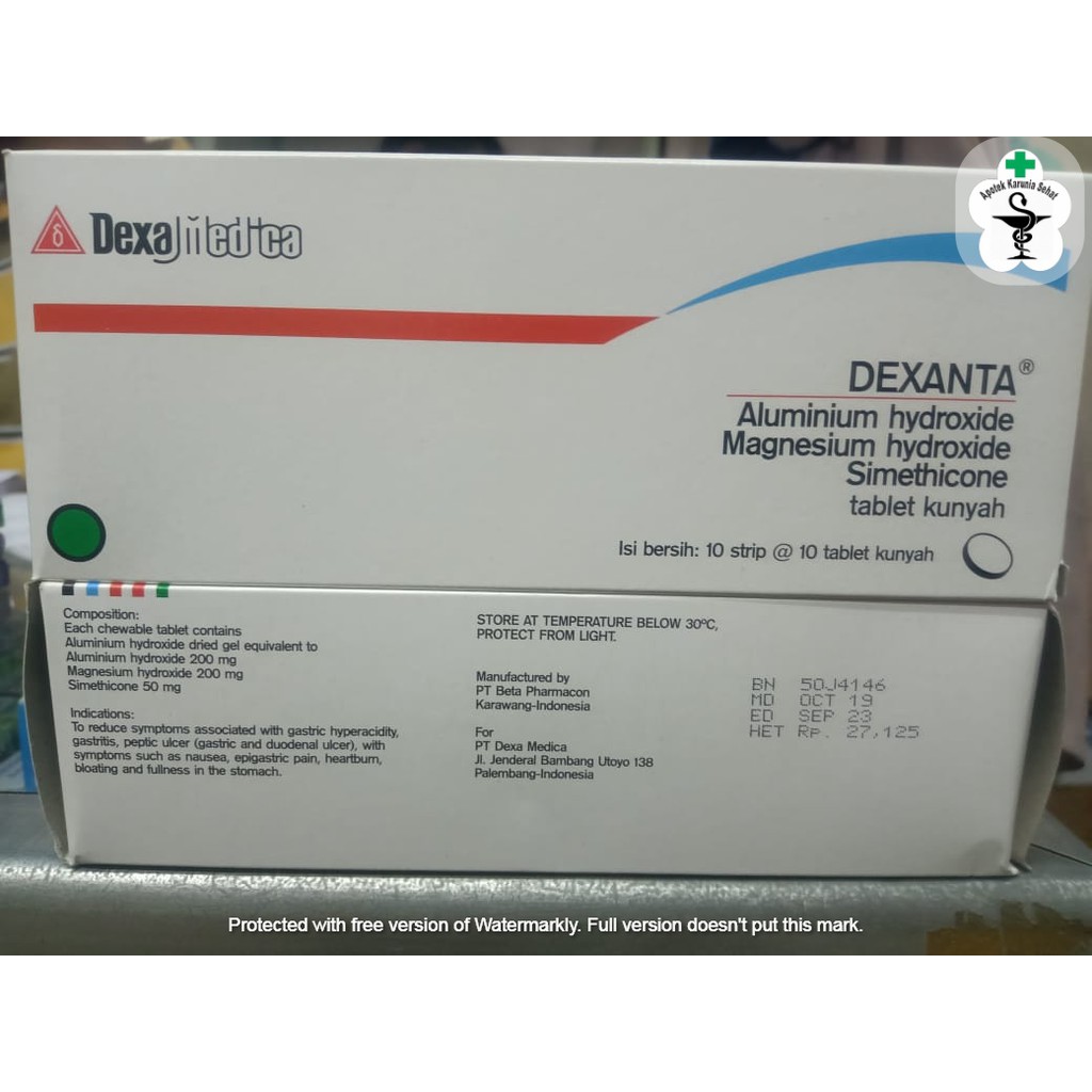 Dexanta Tab Obat Maag