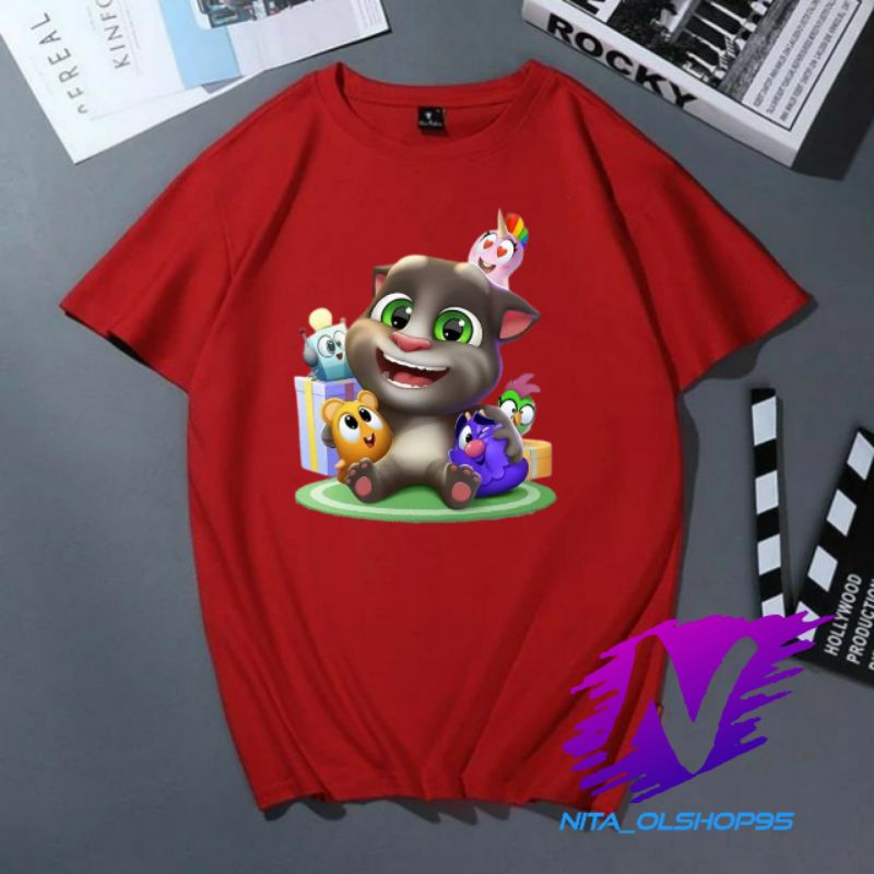 kaos my Tom baju kaos anak my talking tom