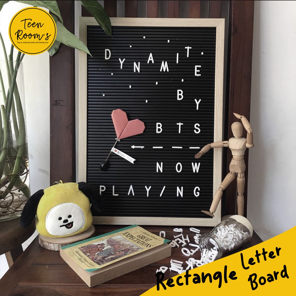 Jual PAPAN NAMA / LETTER BOARD UNTUK DEKORASI NAMA BAYI TEEN ROOM