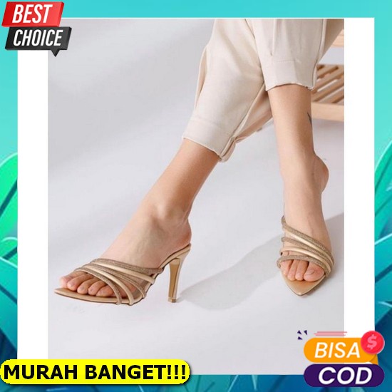 Sepatu Import Wanita Heels Zara Original Branded Store Shoes High Hr77 Best Seller Sandal Hak Tahu A
