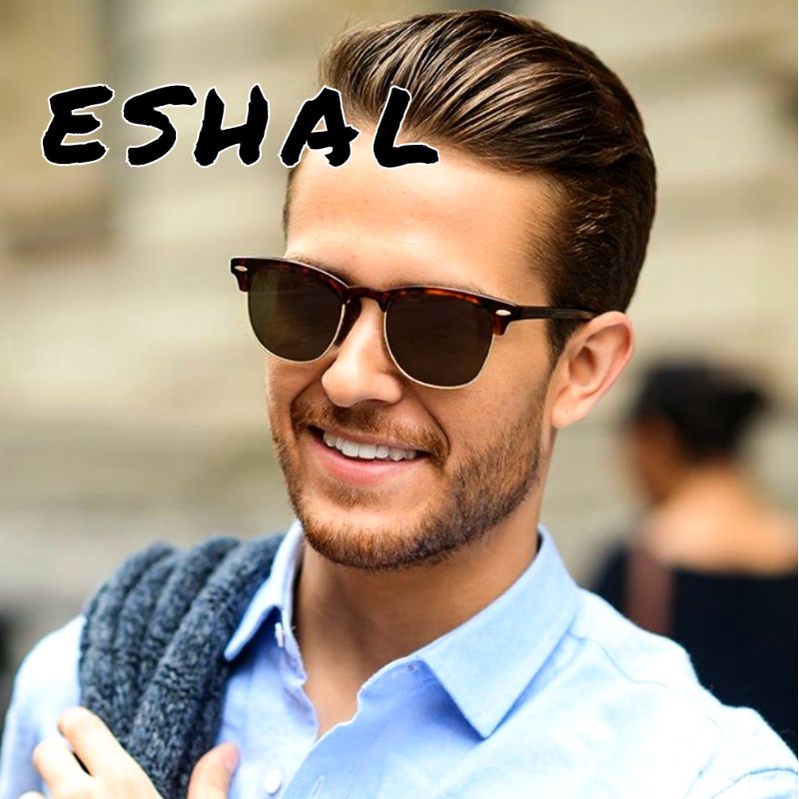 Kacamata Clubmaster Korea Brown Leopard Unisex