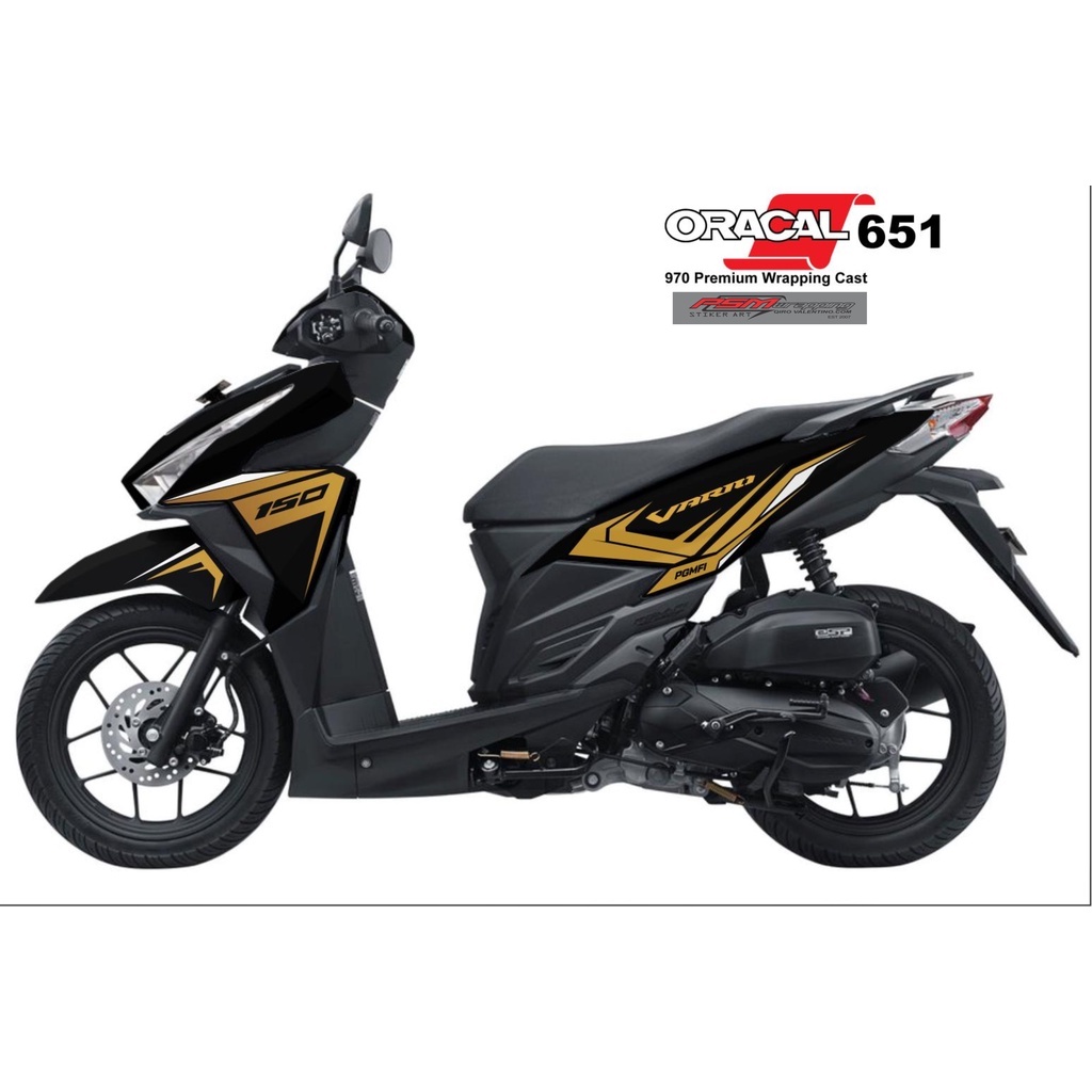 420Desain Stiker Cutting For Honda Vario 125-150 2016 Decal Vario All New Vario Striping All New Var