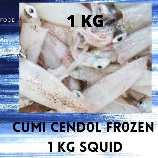 

Cumi cendol frozen 1 kg squid