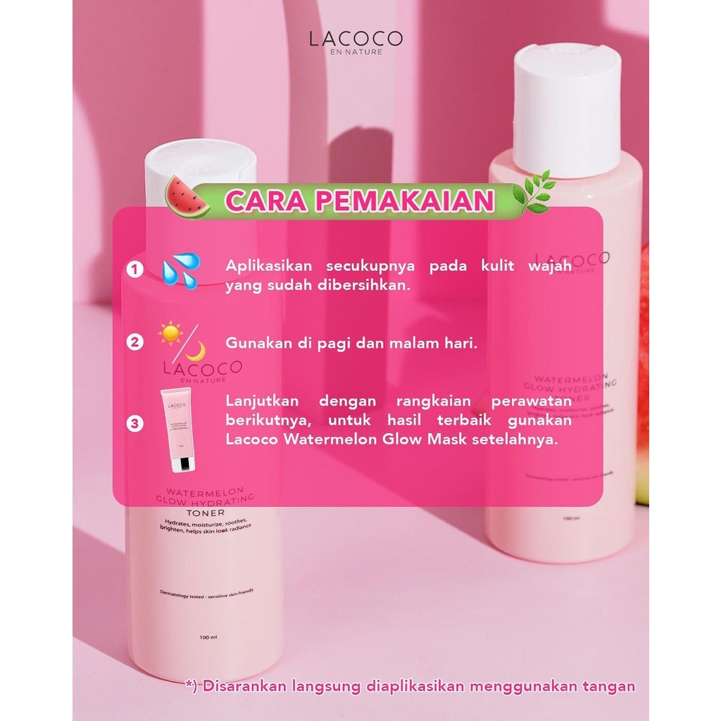 Lacoco Watermelon Glow Hydrating Toner