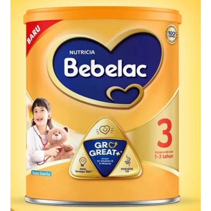 Bebelac 3 - 800 Gr. (Kemasan Baru GR Great)