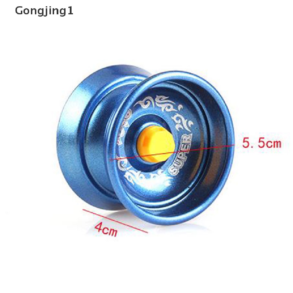 Gongjing1 1Pc Mainan YoYo Profesional Bahan Aluminum Alloy