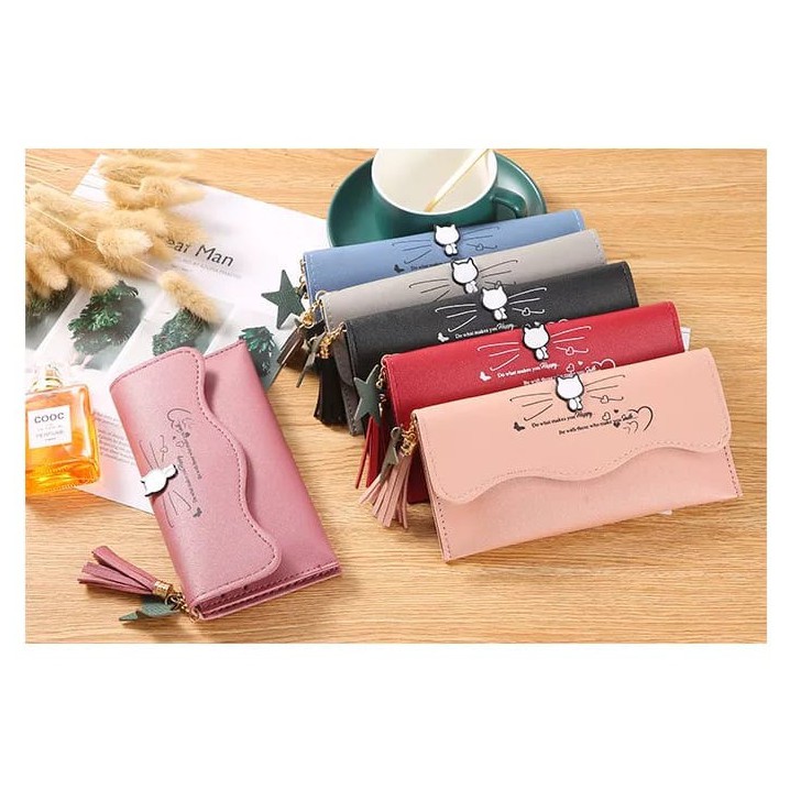 Dompet Panjang Wanita Dompet Import Real Pictacc