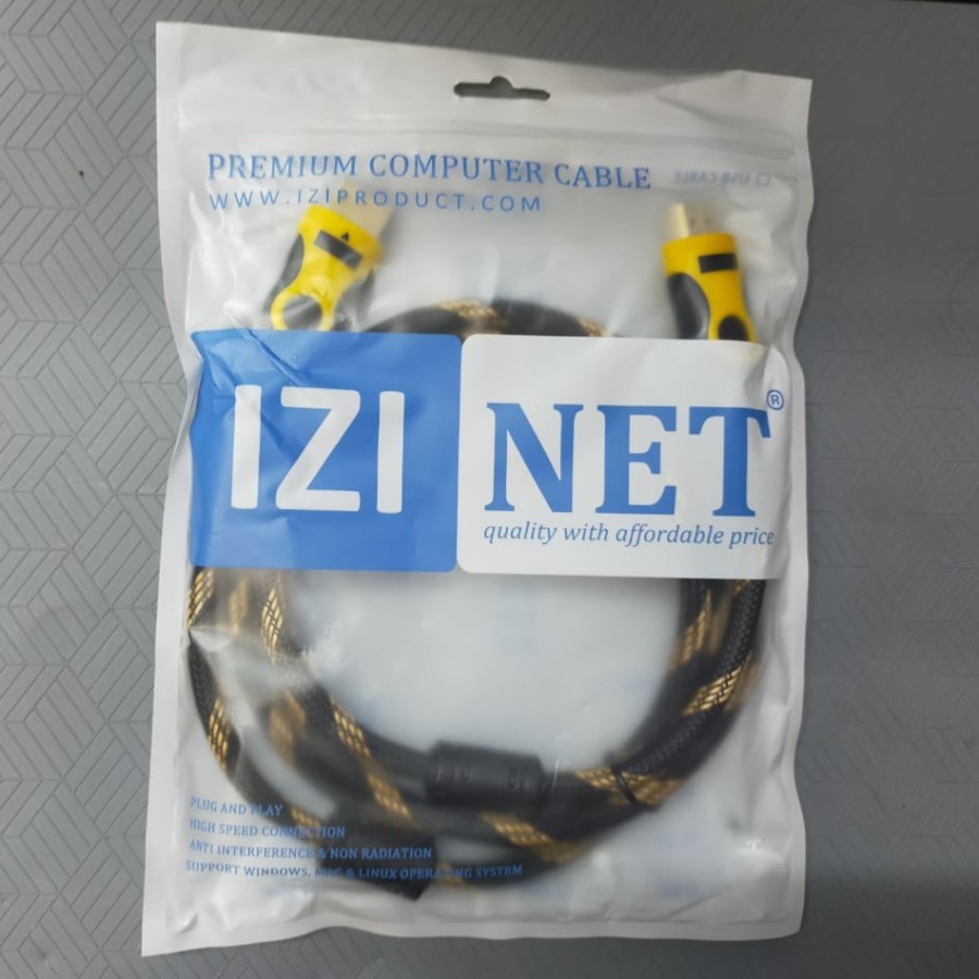 Cable HDMI Merk IZINET PREMIUM 1,5 Meter