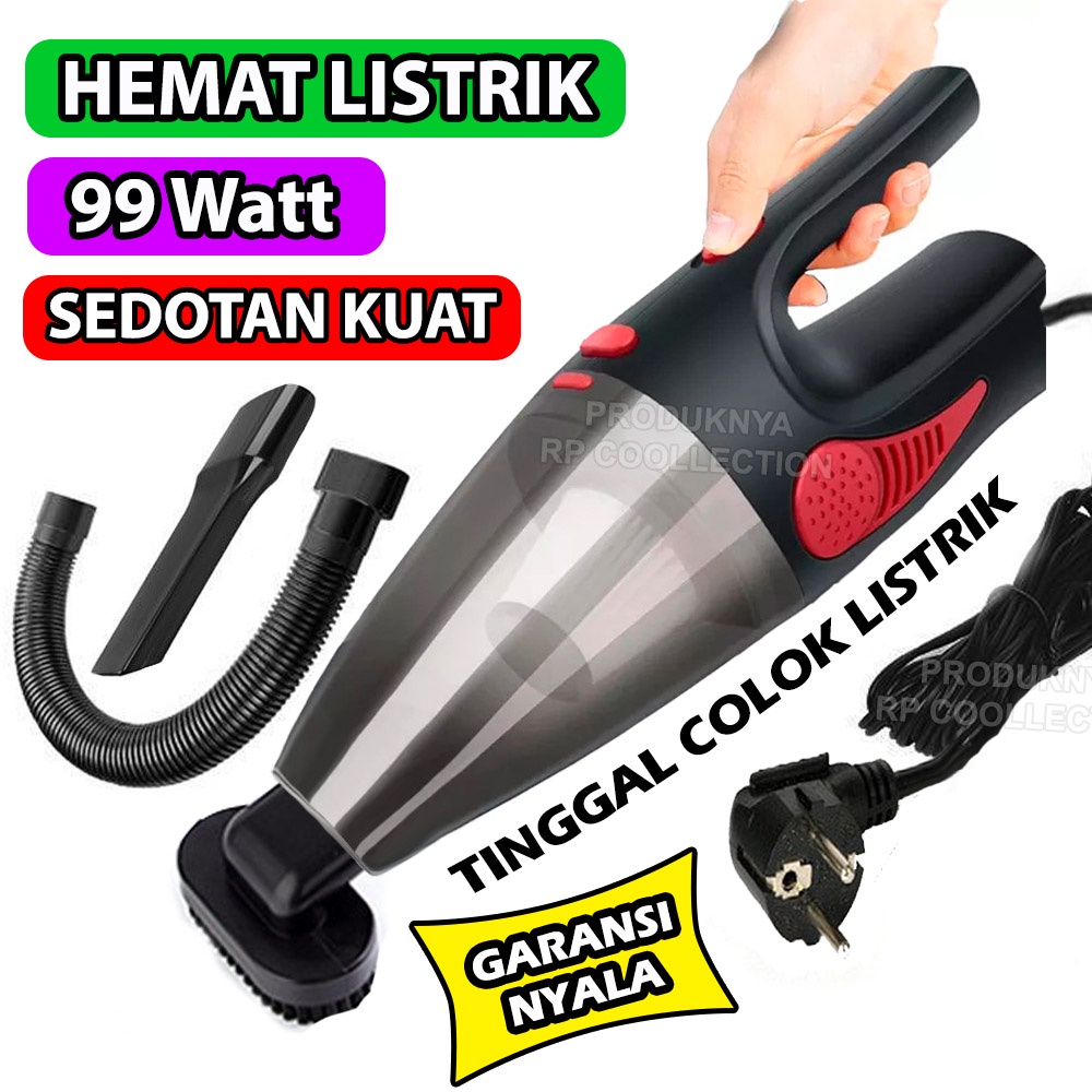 Vacuum Cleaner Hemat Listrik 100watt Fakum Vakum Debu Murah Penyedot Debu Portable