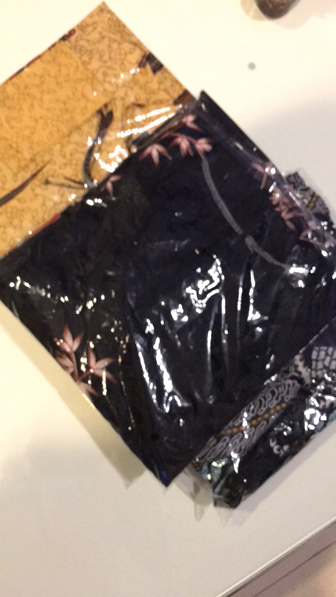 Batik Tunik Shibori Jumputan Terbaru Size S-3l / Hrb026 Yelbor Navbor / Biru Putih