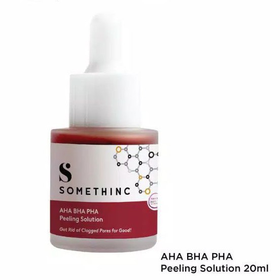 (BPOM) SOMETHINC AHA BHA PHA Peeling Solution / SOMETHINC AHA 7%, BHA 1%, PHA 3% Weekly Peeling Solution