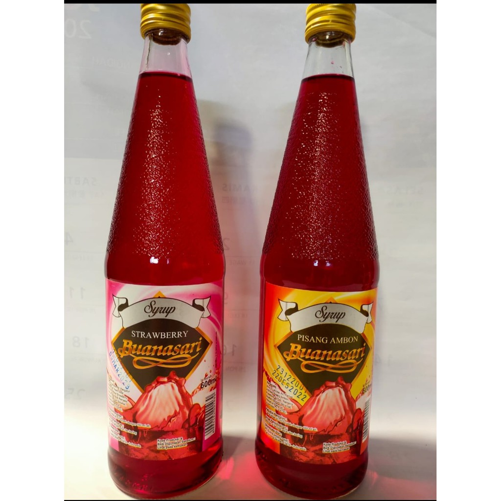 

Sirup Buana Sari Bundling rasa Strawberry dan Pisang Ambon