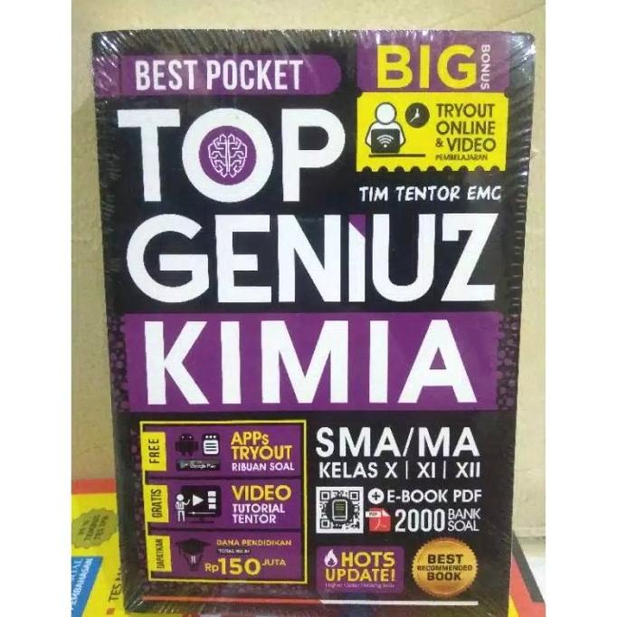 

BUKU BEST POCKET TOP GENIUZ KIMIA SMA