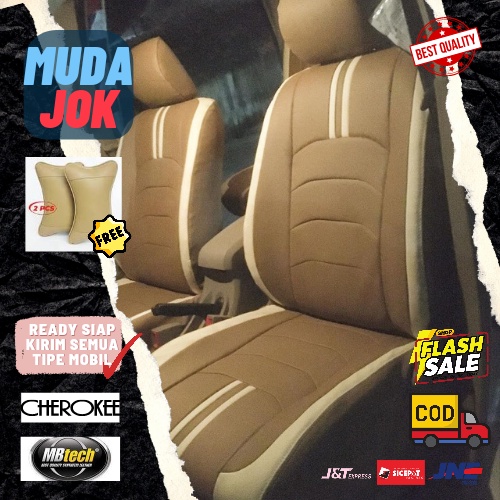 Sarung Jok Calya Sigra Avanza Mobilio Innova Livina 3 Baris Bahan MBTECH Original