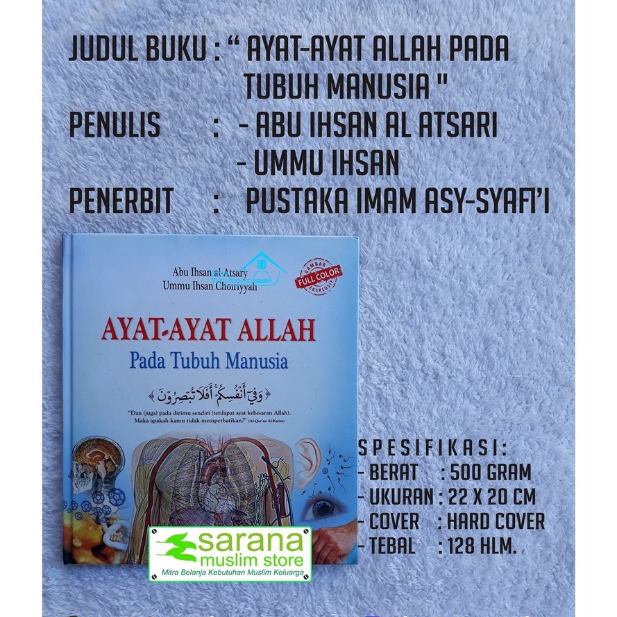BUKU AYAT-AYAT ALLAH PADA TUBUH MANUSIA