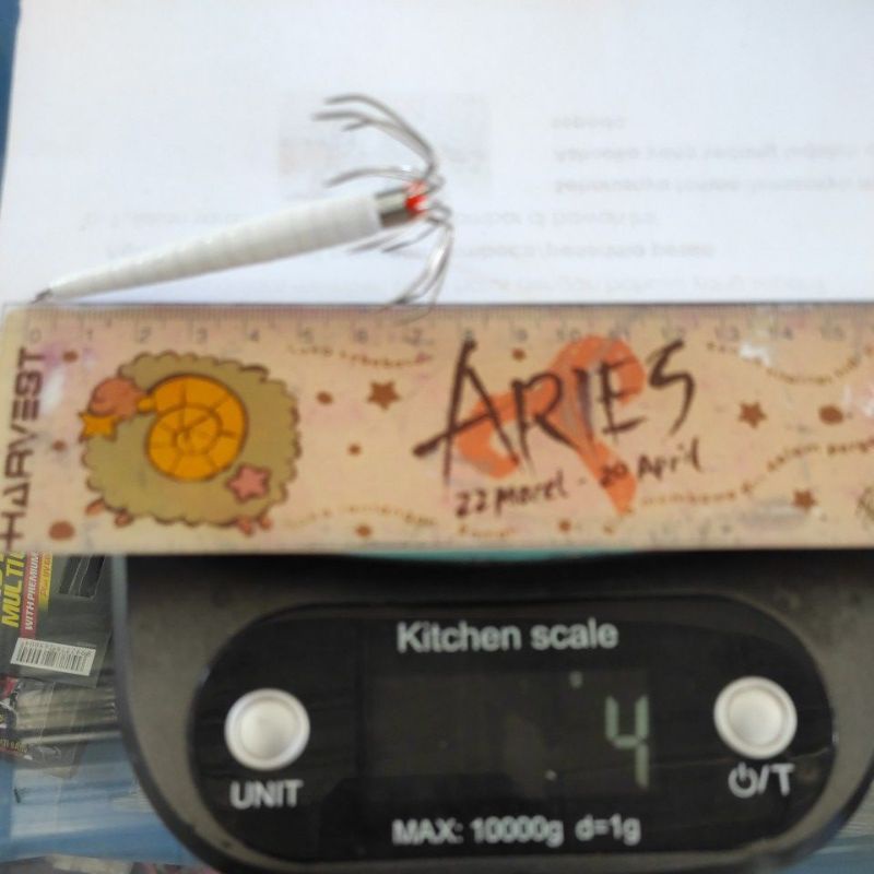 Kail garong/ranjau cumi lilitan