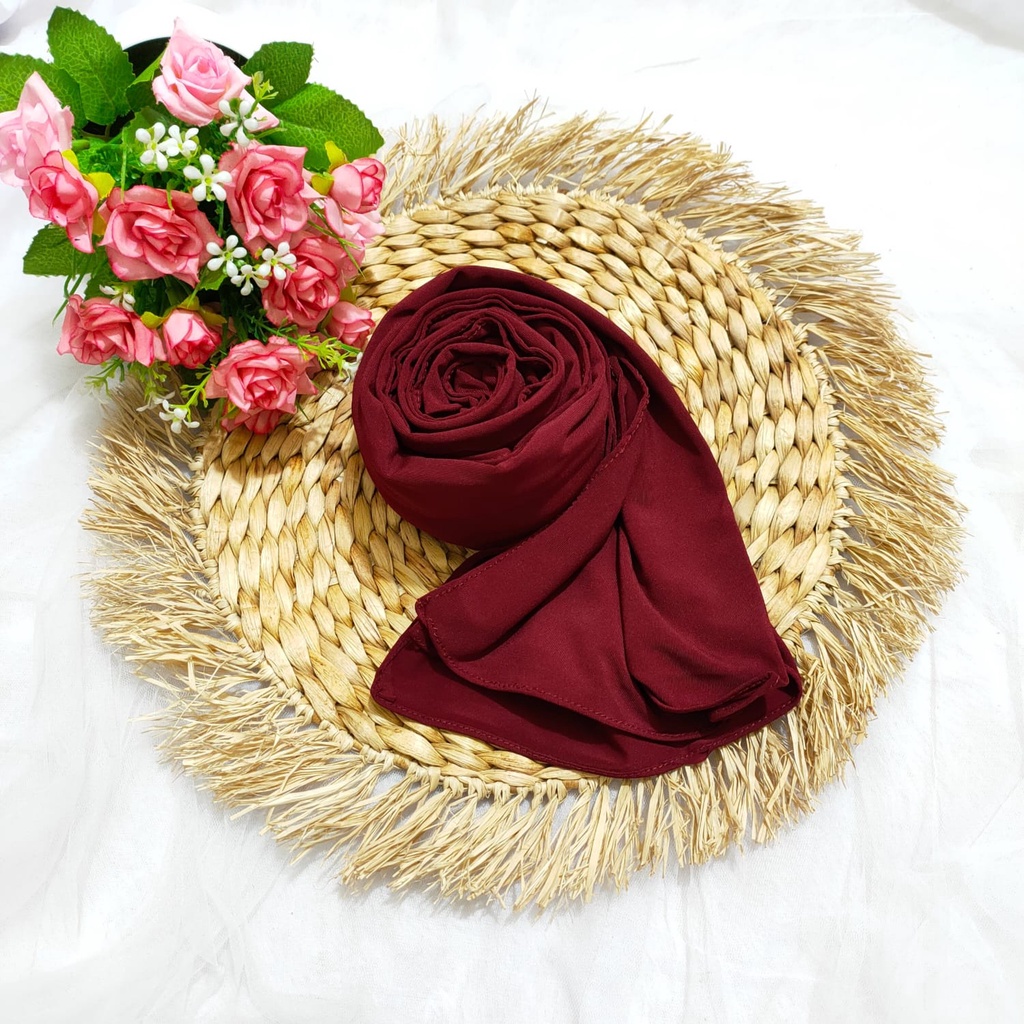 PASHMINA OVAL JERSEY PREMIUM PASHMINA INSTAN JERSEY PREMIUM NAYLA HIJA'B