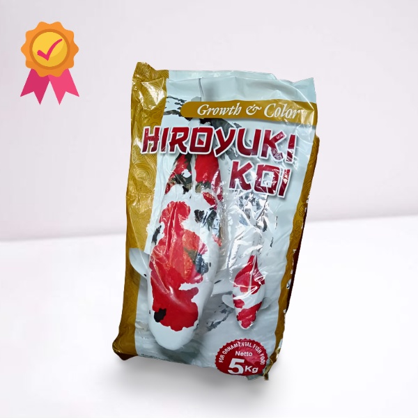 Hiroyuki Growth n colour kemasan sak 5kg 5mm