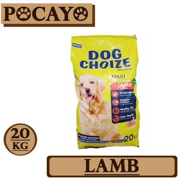 Dog Choize Lamb 20kg (Ekspedisi)