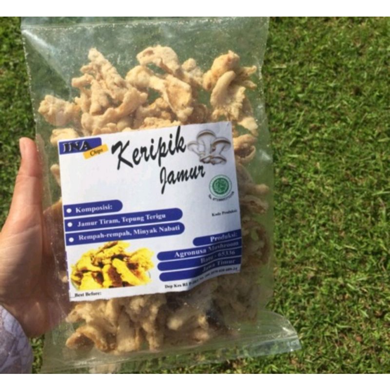 

Kripik Jamur 100 gr