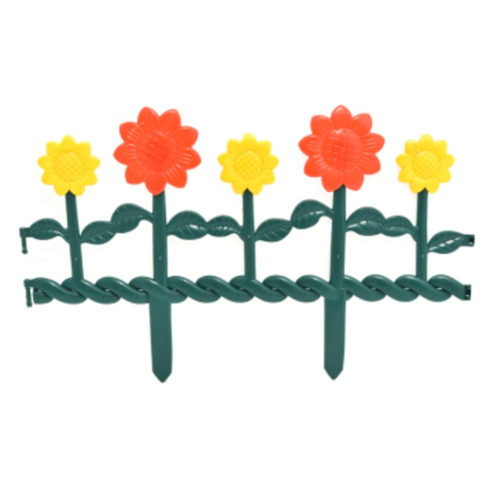 KRIS GARDEN PAGAR PLASTIK TAMAN DENGAN BUNGA