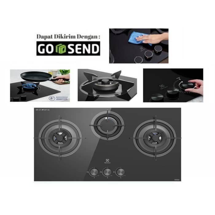 KOMPOR TANAM ELECTROLUX EHG 7330 BE / EHG 7330BE / EHG7330BE