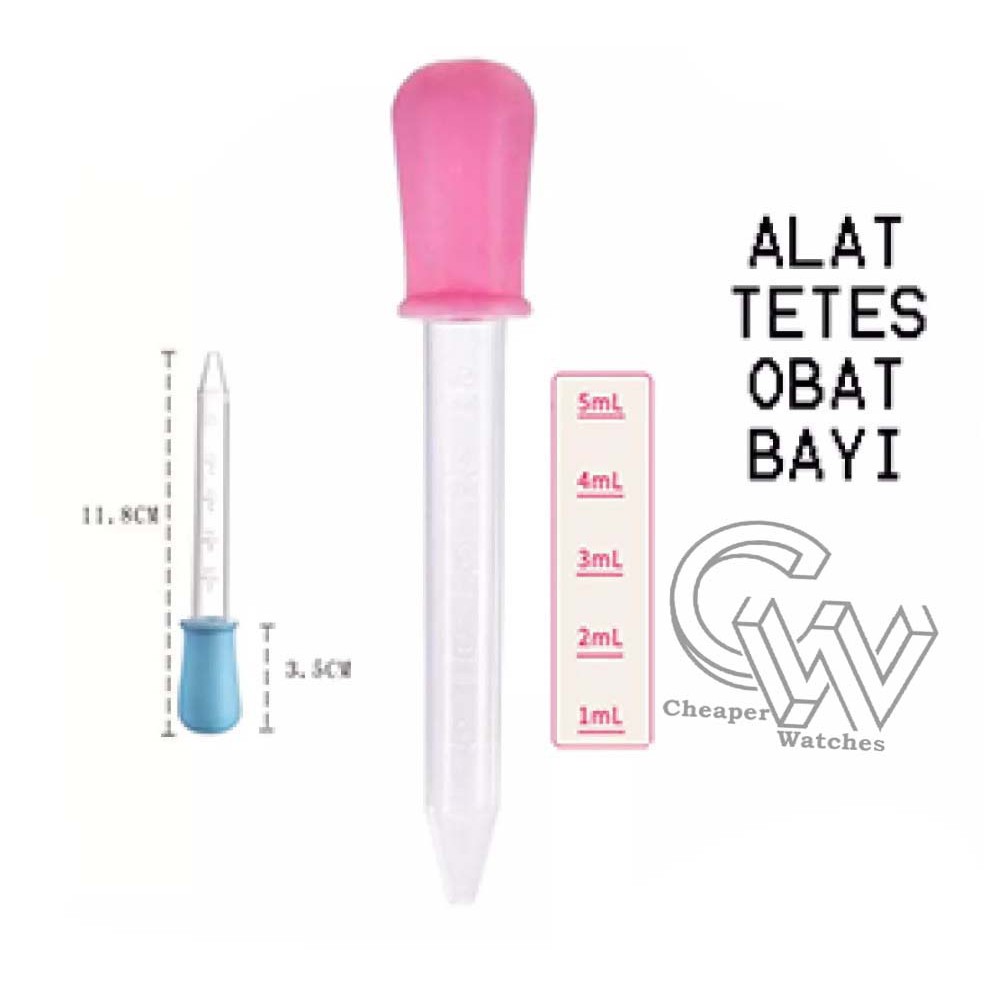 Cheaper-Pipet Tetes Obat Bayi Ukuran 5ml Baby Medicine Feeder Penetes Obat