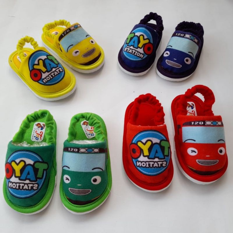 Sandal Bayi Bapau Tali Karet 0-18 Bulan