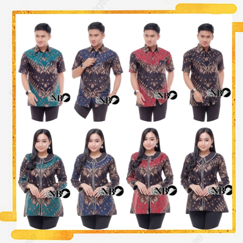 Maura Couple - Sania Ruffle Batik Couple ori Ndoro jowi DNT Garansi Termurah Shopee - Couple Aulia