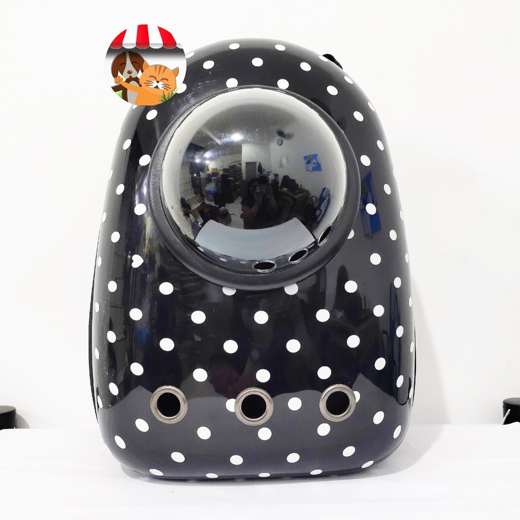 Tas Ransel Astronot Kapsul Capsule Motif Kucing Anjing Tas Cargo