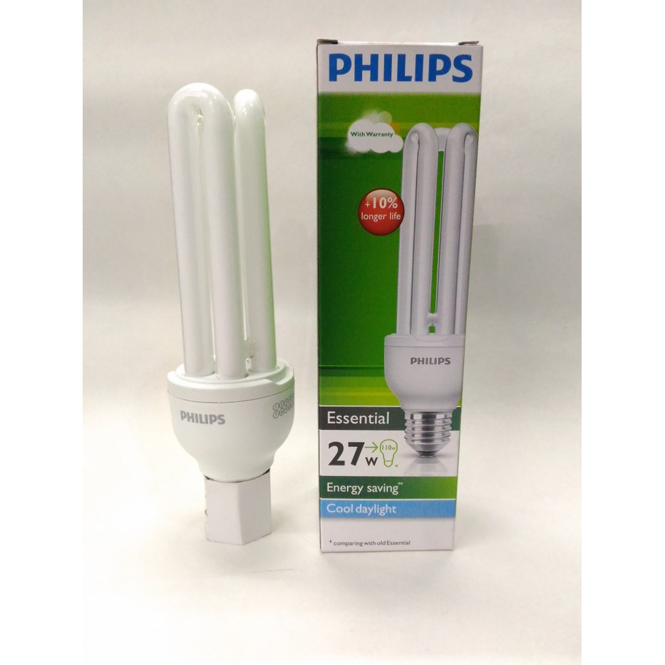 Lampu Philips Essential 27W 27 Watt Cooldaylight 27 W 27Watt CDL