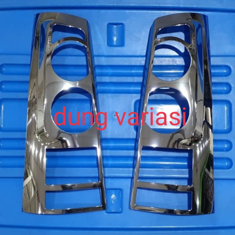 garnish lampu belakang avanza xenia lama 2005-2007 chrome