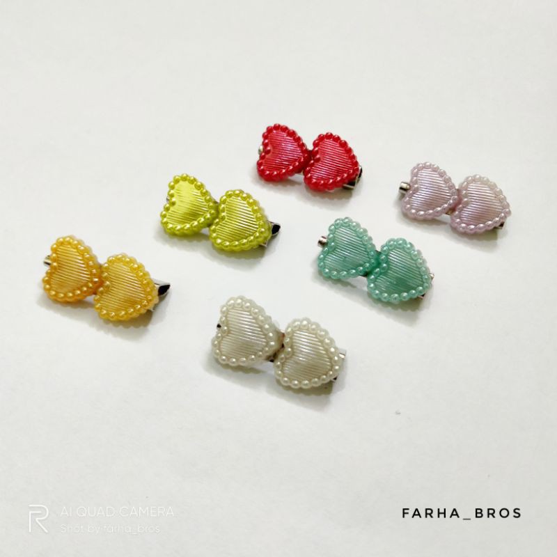 Peniti hijab jilbab - Bros Dagu - bros kecil - Bros mini - Bros hijab kupu silver satuan By Farha-5