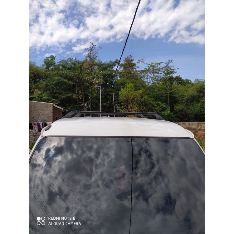 Cross Bar Granmax Luxio Kaki Rack KHUSUS Grand Max Jepit Body