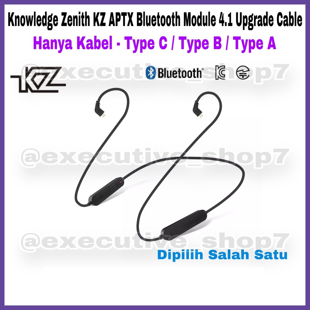 KZ APTX Module Cable bluetooth 4.1 Untuk Earphone Knowledge Zenith