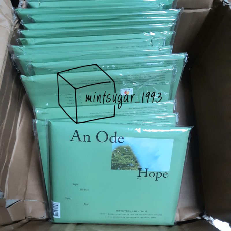 [ READY STOCK | SEALED ] SEVENTEEN ALBUM VOL. 3 AN ODE [ svt truth begin real hope the poet 2nd press ]