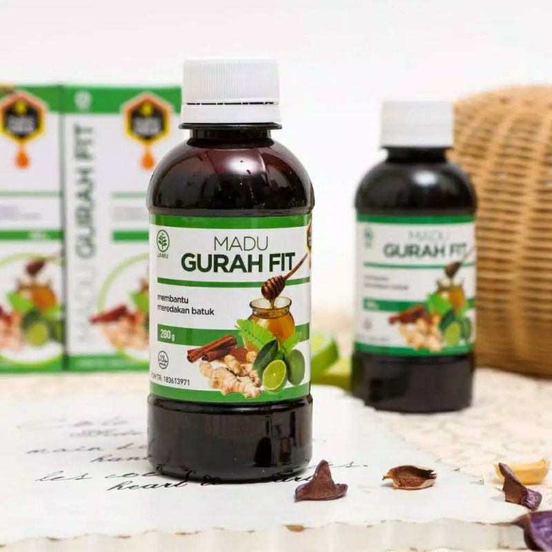 Obat Flu Batuk Demam Madu Gurahfit Gurah Fit Obat Herbal Sakit Tenggorokan Sesak Napas