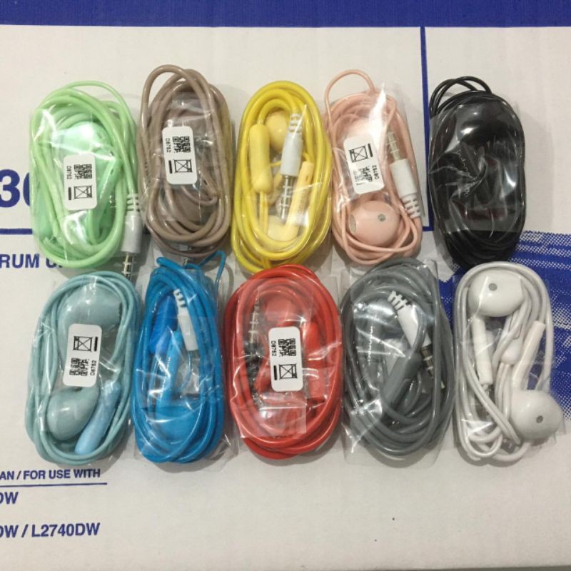 headset macaron U88 universal handsfree oppo samsung xiaomi realme infinix