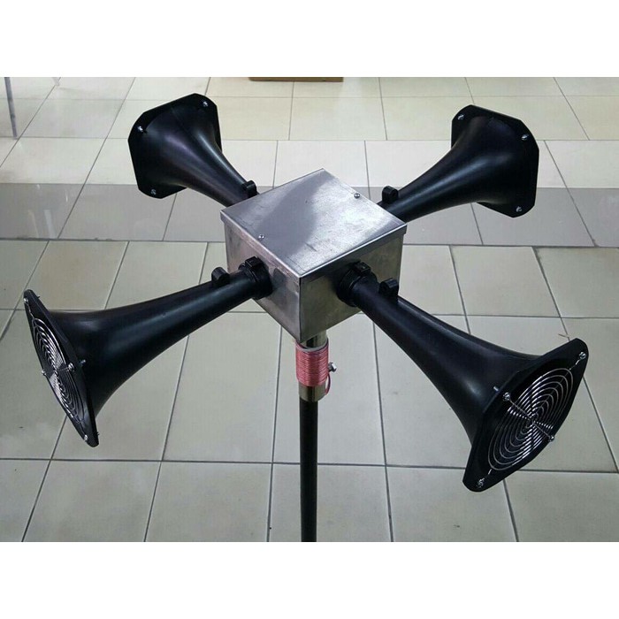 Tweeter Walet Bazooka 4 penjuru stainless