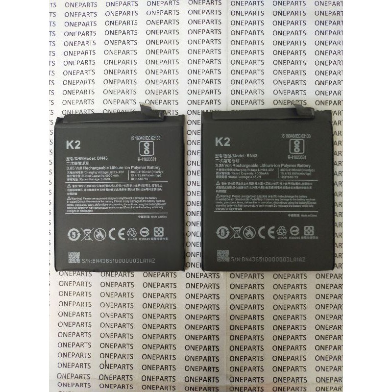 BAT BATTERY BATERE BATERAI XIAOMI REDMI NOTE 4X NOTE 4 SNAPDRAGON BN43 ORI99