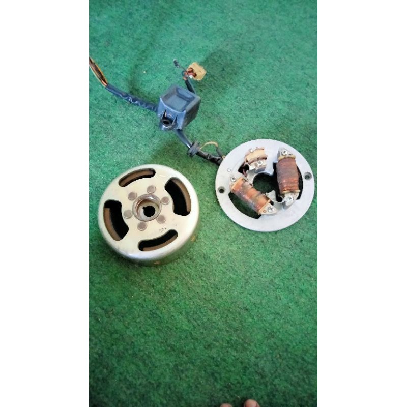 Spul sepul maghnit CDI pengapian F15J yamaha v80 yamaha robot yamaha RX king RX K RX series ori