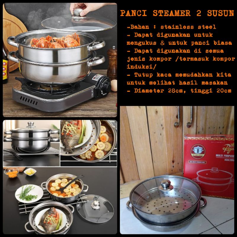 PANCI STEAMER 2 SUSUN