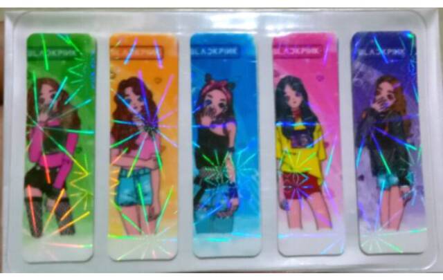 Sticky notes hologram/pembatas buku hologram