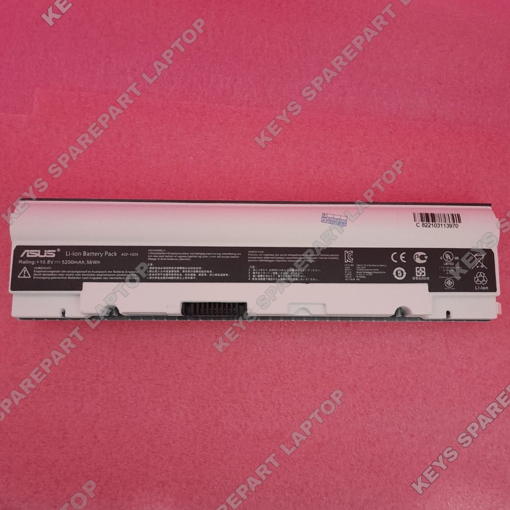 Battery Baterai Batre notebook Laptop Asus Eee PC 1025C 1225 1225C 1225B A32-1025 1025E 1025ce A31-1025