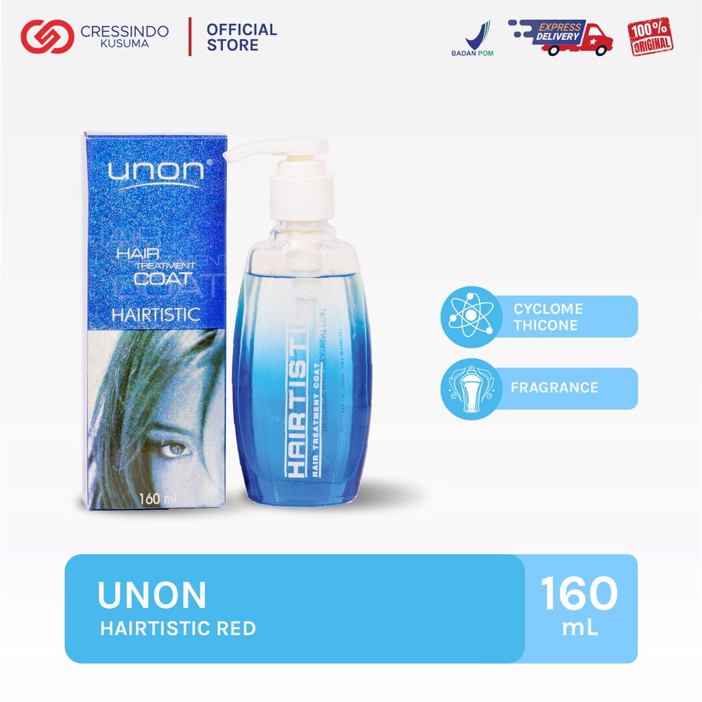 UNON Hairtistic Hair Treatment Coat - Biru 160ml