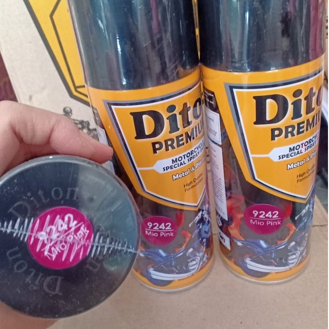 Pilok Pilox DITON Premium Y9242* Mio Pink / Merah Muda Yamaha Pink Metallic (400cc/400ml)