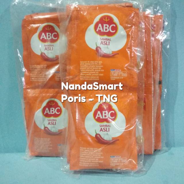 

Sambal ABC kemasan 20 gram