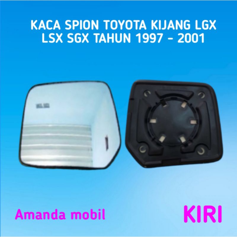 KACA SPION MOBIL KIJANG LGX LSX SGX TAHUN 1997 - 2001 SEBELAH KIRI.